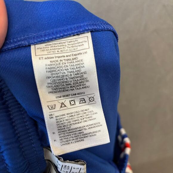 Vintage Adidas Joggers Aloxe Small 3 Stripes USA Joggers Soccer Out of Stock - Picture 14 of 16